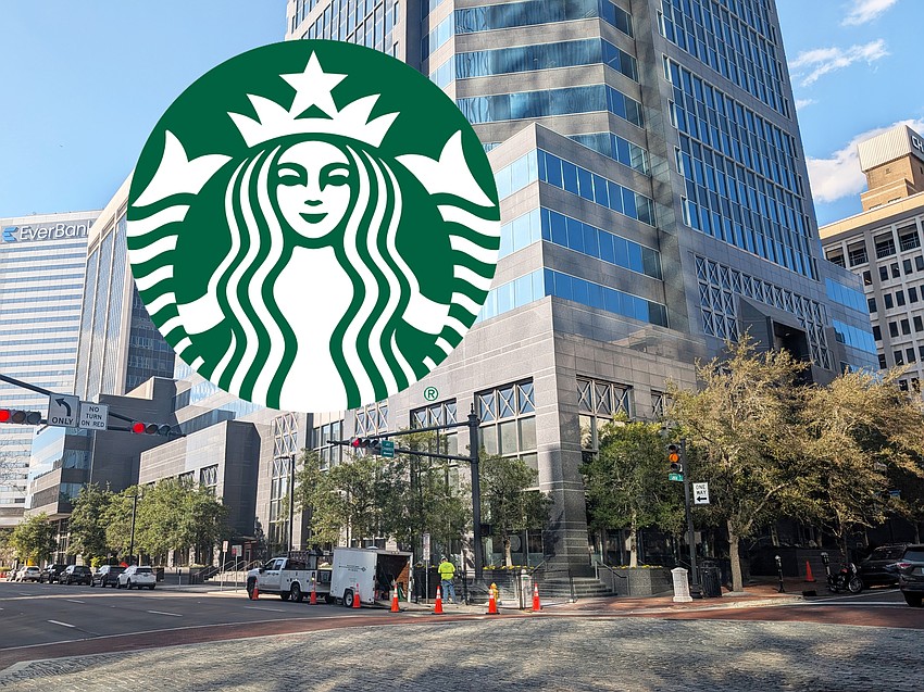 Starbucks Coffee Co. is planned inside Bank of America Tower at Bay and Laura streets in Downtown Jacksonville.