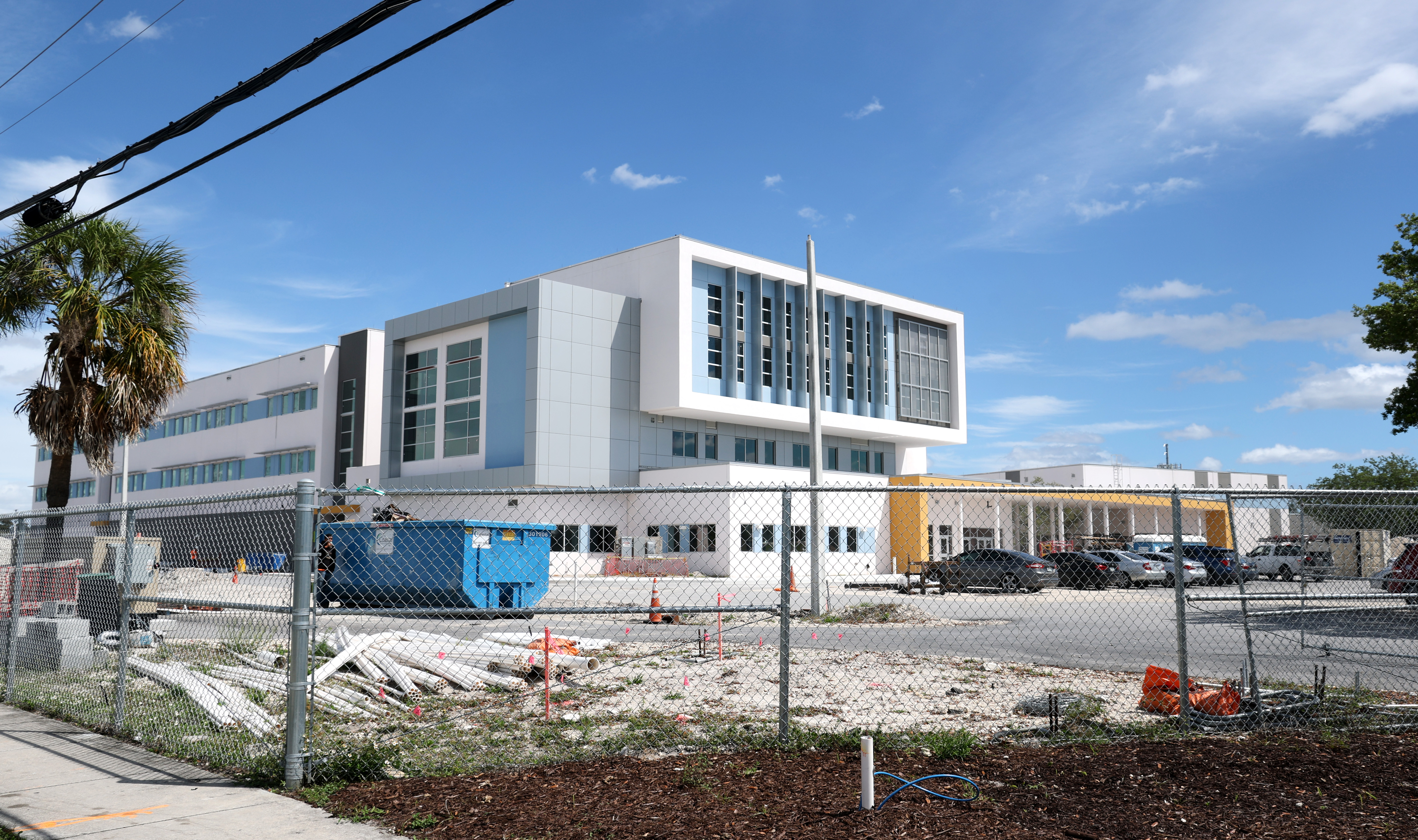 James S. Rickards Middle School in Fort Lauderdale under construction...