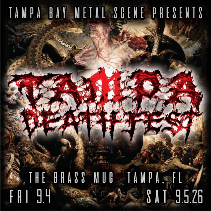 Tampa Death Fest 2026 admat