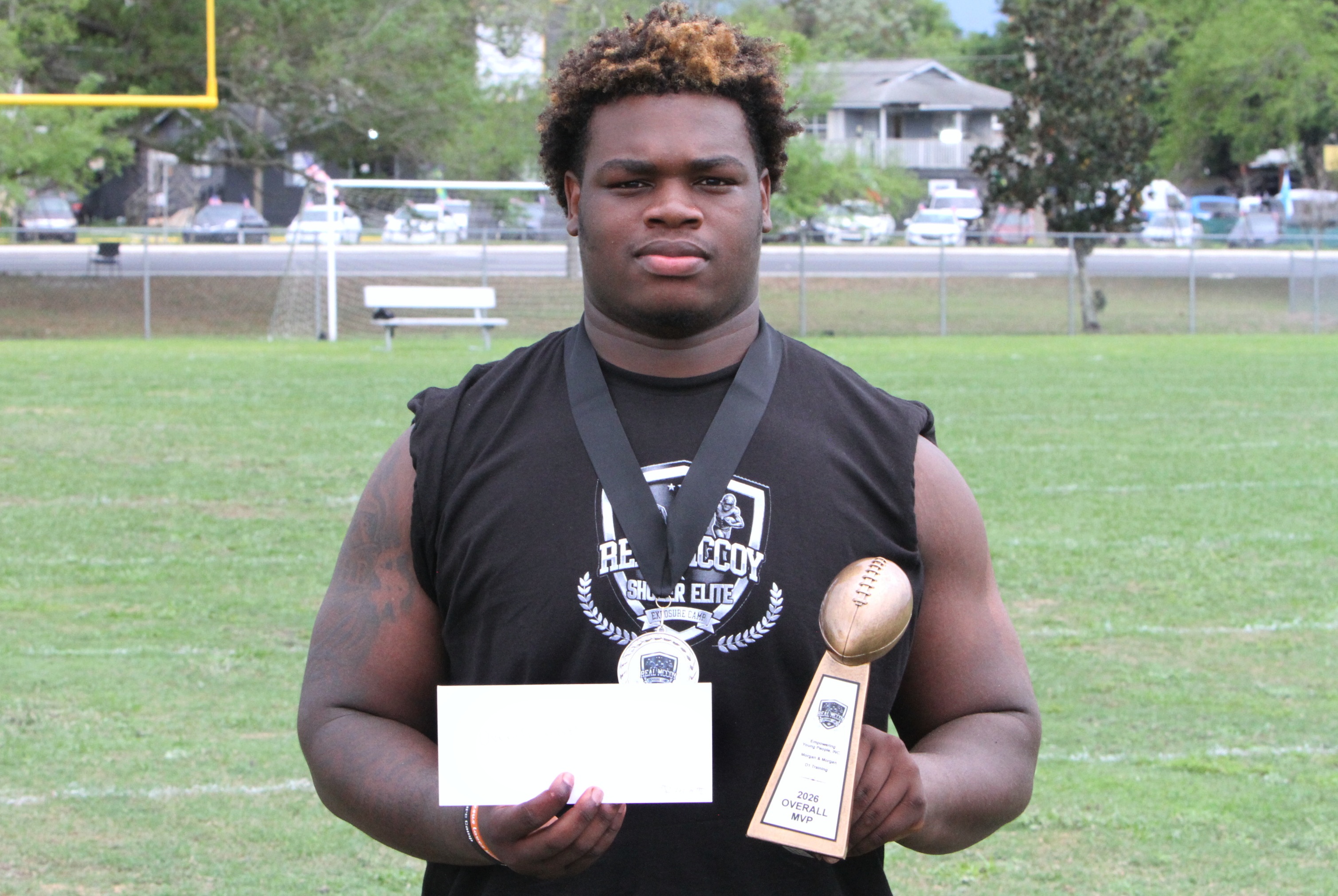 Overall MVP Taz Logan of DeLand at the Real McCoy...
