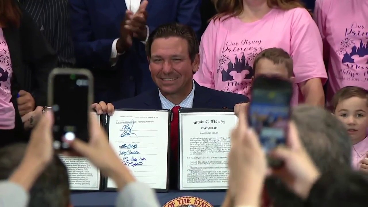 Governor DeSantis signs Missy’s Law