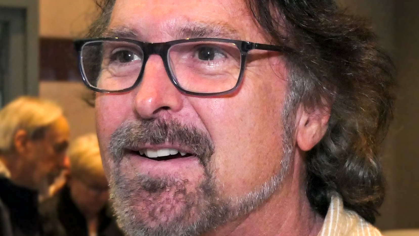 Duncan Black of Boca Raton speaks with Sun Sentinel reporter...