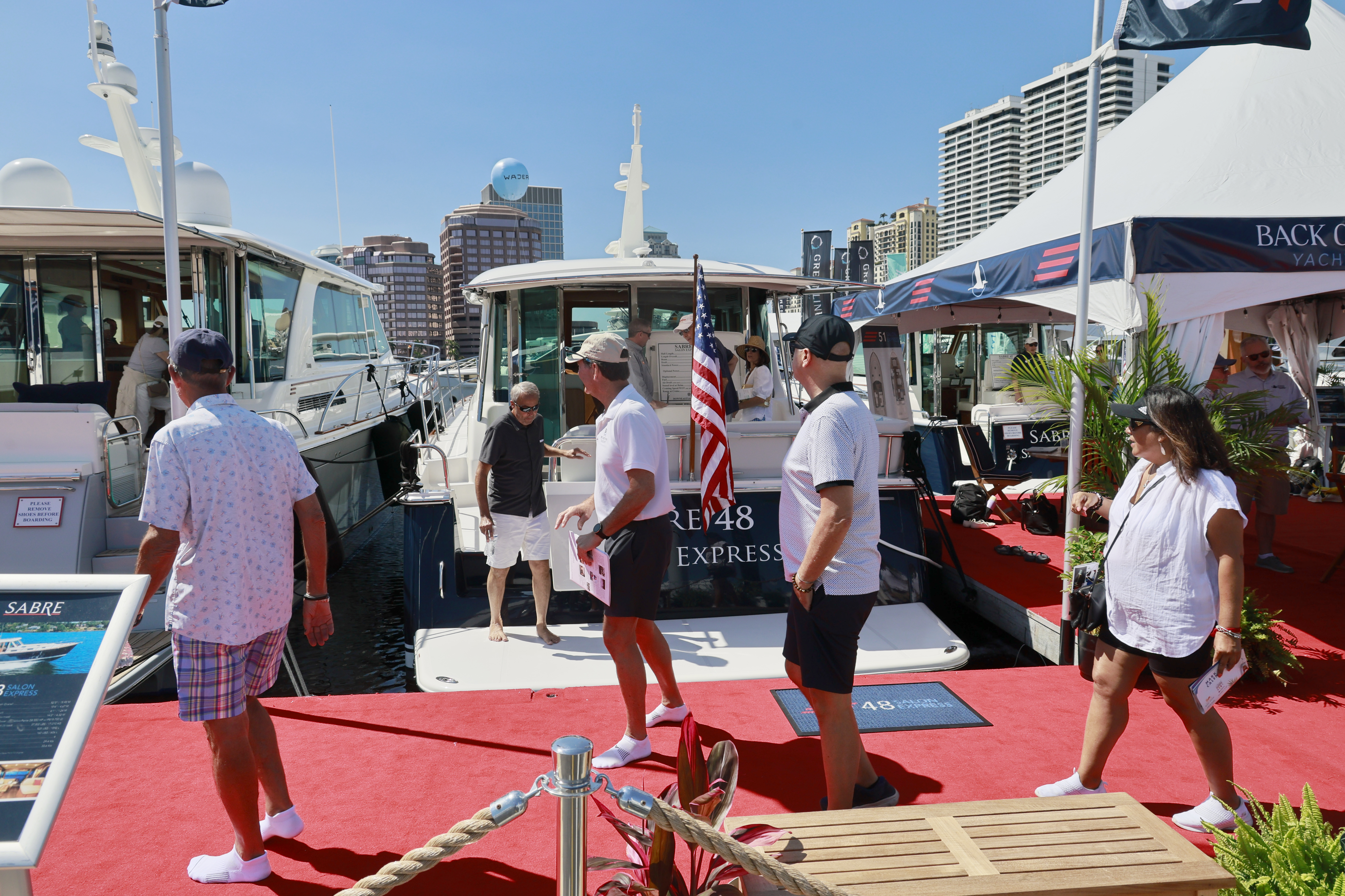 The 43rd Palm Beach International Boat Show is in full...