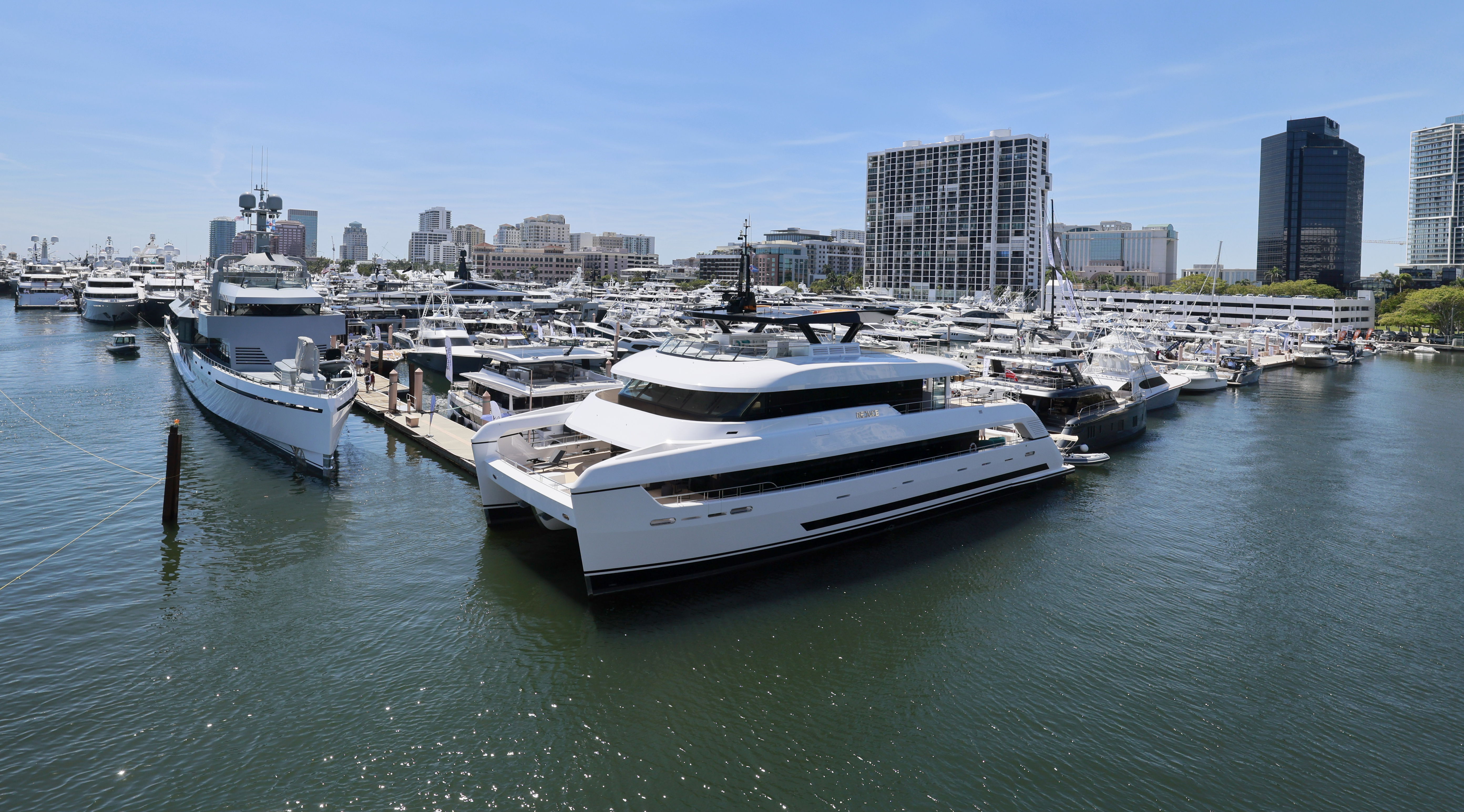 The 43rd Palm Beach International Boat Show is in full...