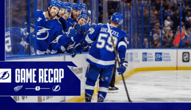 Recap: Lightning 4, Red Wings 1
