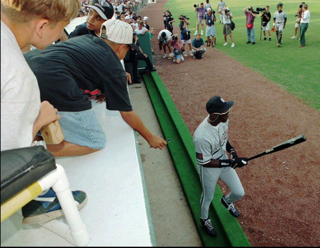 Friday Flashback to Michael Jordan at Tinker Field – Orlando Sentinel