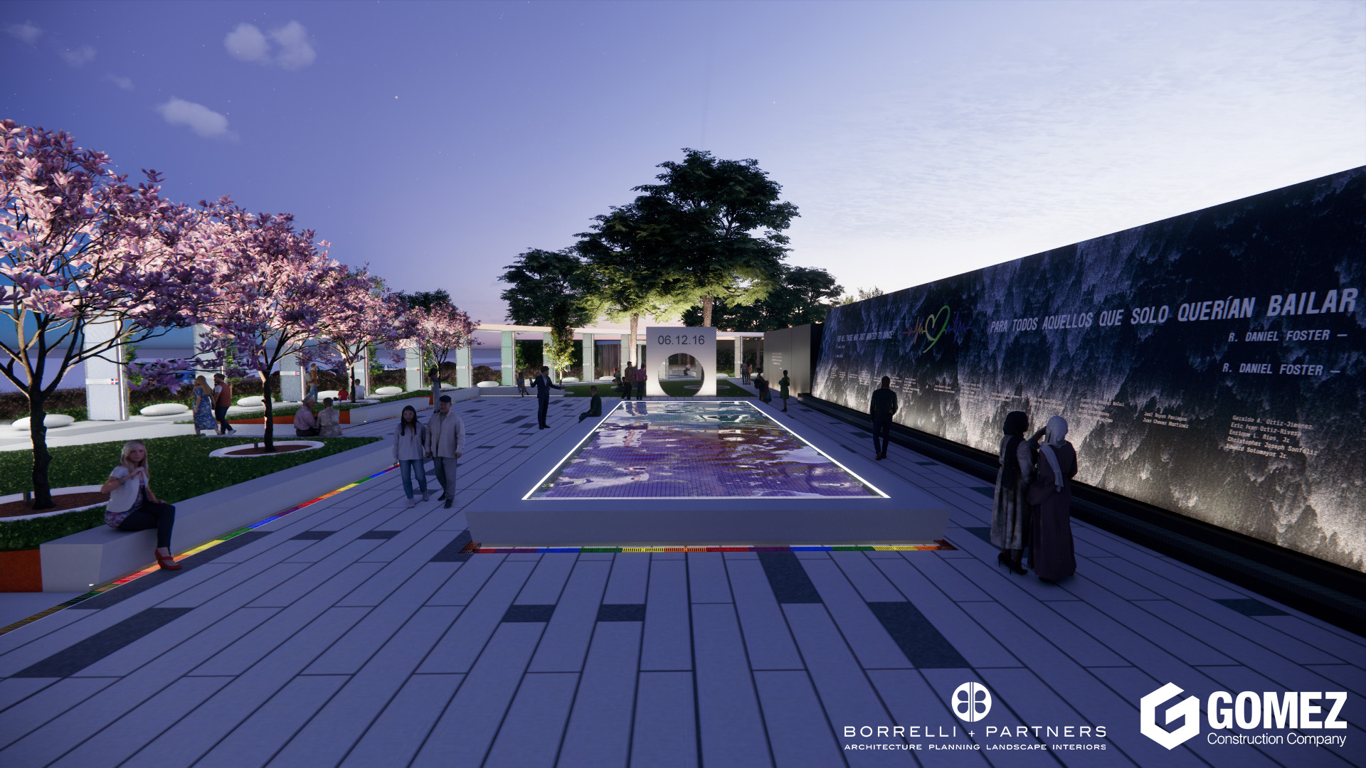 Renderings released of the Pulse memorial at the 30% design...