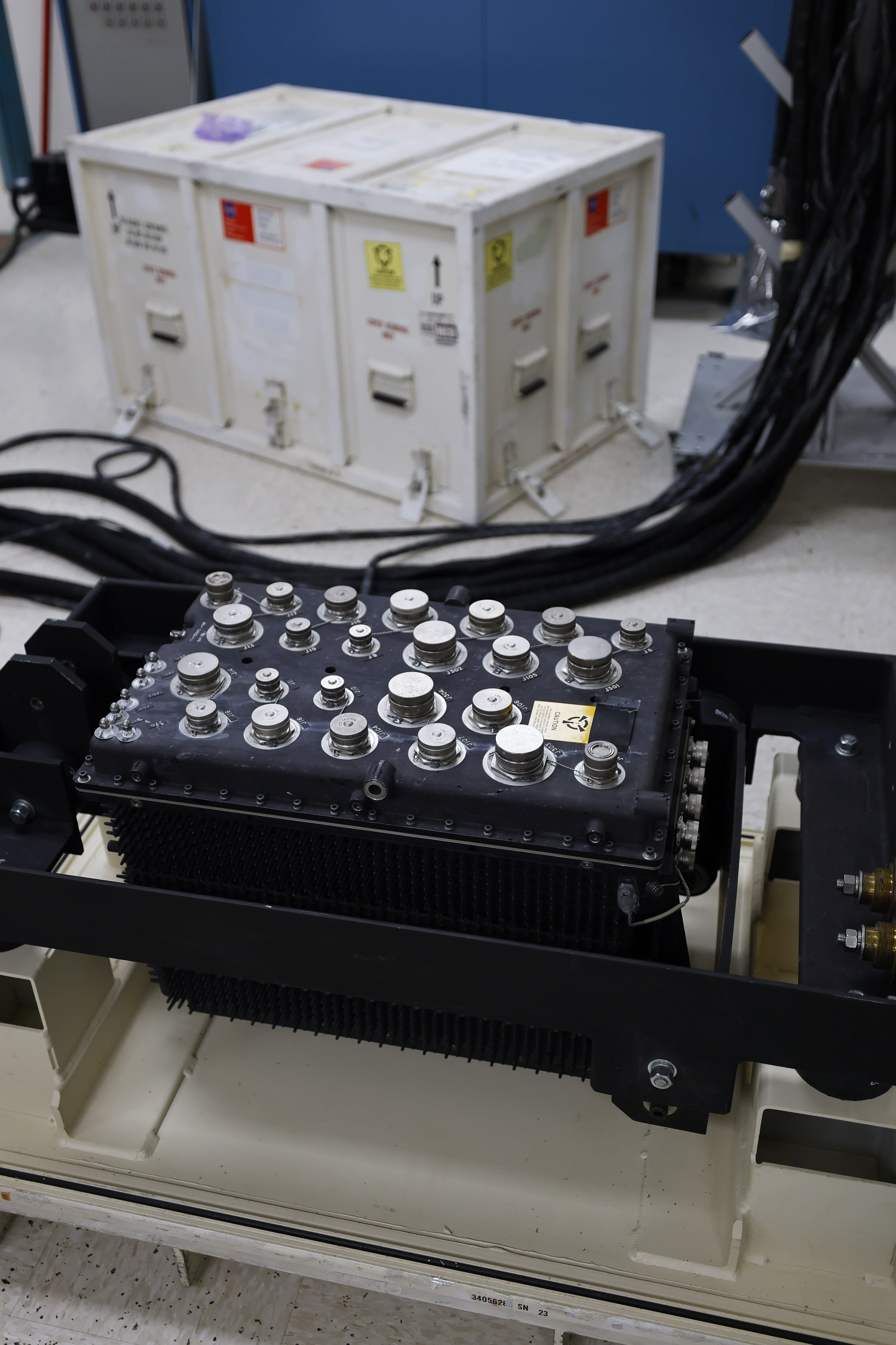 Left to Right, RS-25 engine controller the Space Shuttle (serial...