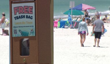 Treasure Island offering free trash bags to help curb litter, just in time for spring break season