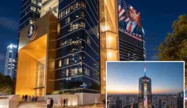 Trump unveils renderings for Miami skyscraper that will serve as his presidential library 
