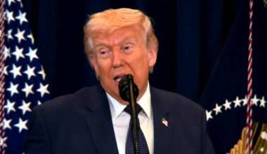 Trump talks global crises in Doral as Miami's Venezuelan community gathers nearby