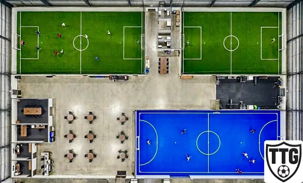 A soccer field