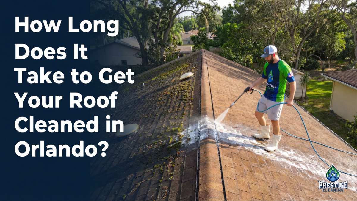 Prestige Cleaning Explains Roof Cleaning Timelines in Orlando