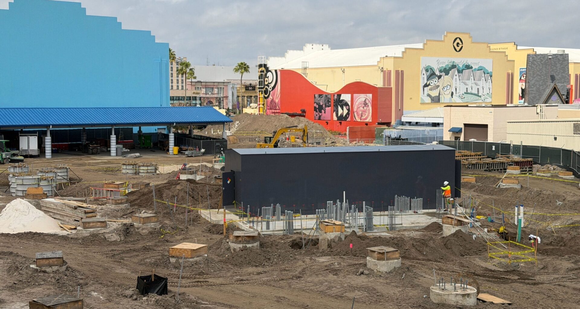 Buildings Rise for Fast & Furious: Hollywood Drift at Universal Studios Florida