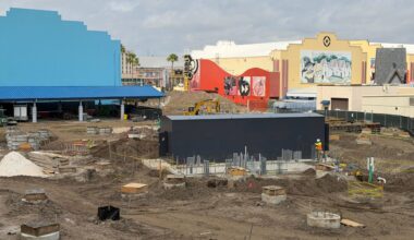 Buildings Rise for Fast & Furious: Hollywood Drift at Universal Studios Florida