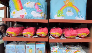 This collection is available at a CityWalk merchandise kiosk near Universal Studios Store.