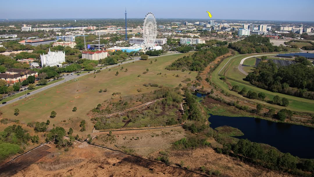 Universal Orlando Resort has cleared trees from a swath of land near Epic Universe, potentially for a new hotel.
