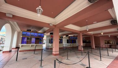 Ticket Booth Now Repainted at Universal Studios Florida
