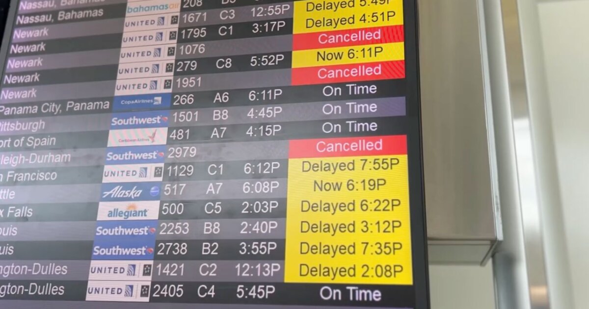 South Florida travelers face delays ... but it's not TSA-related