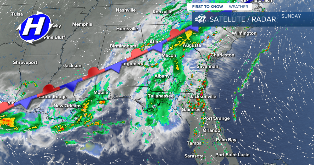 Isolated showers linger overnight