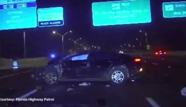 Tampa woman charged after 132 mph chase, crashing and kicking troopers