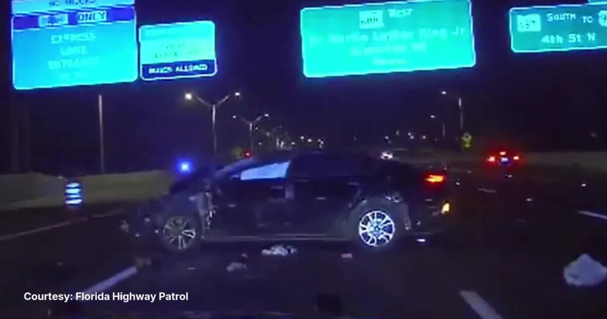 Tampa woman charged after 132 mph chase, crashing and kicking troopers