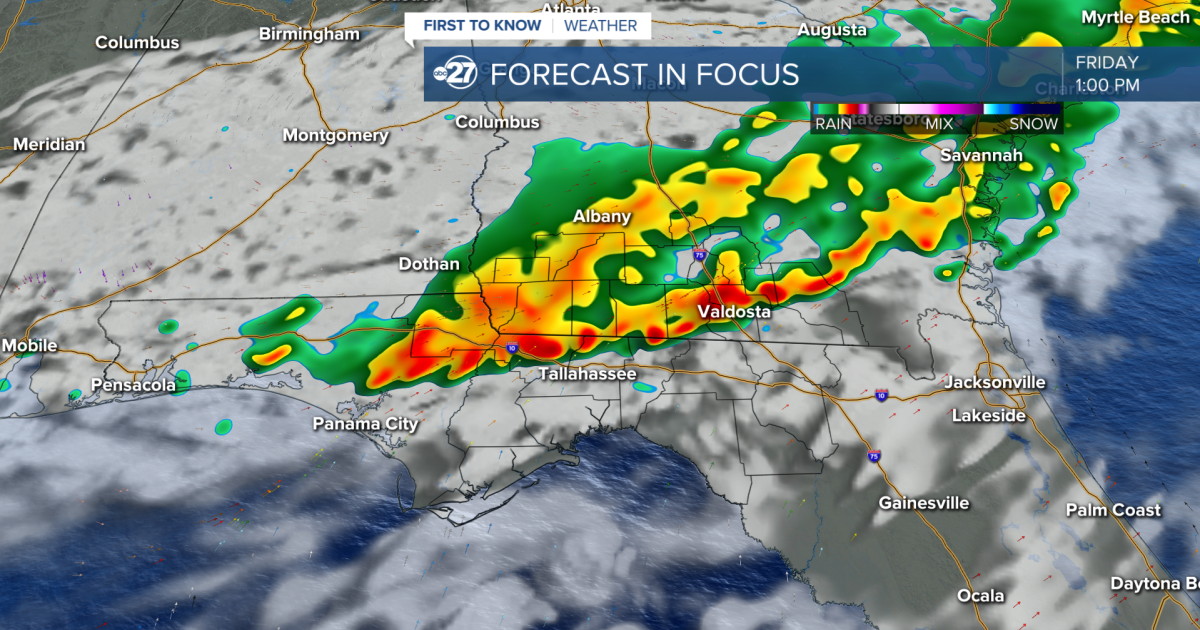 Stormy start to the weekend