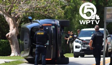 Tiger Woods arrested after rollover crash on Jupiter Island