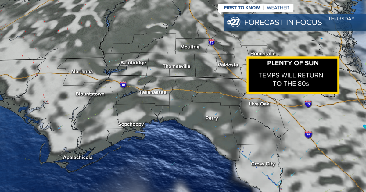 First To Know Weather - Dry With Sunshine