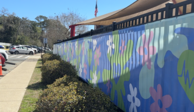 Students see artwork return to Hartsfield Elementary after crosswalk removal