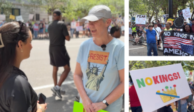 Hundreds march in Tampa 'No Kings' protest against the Trump administration
