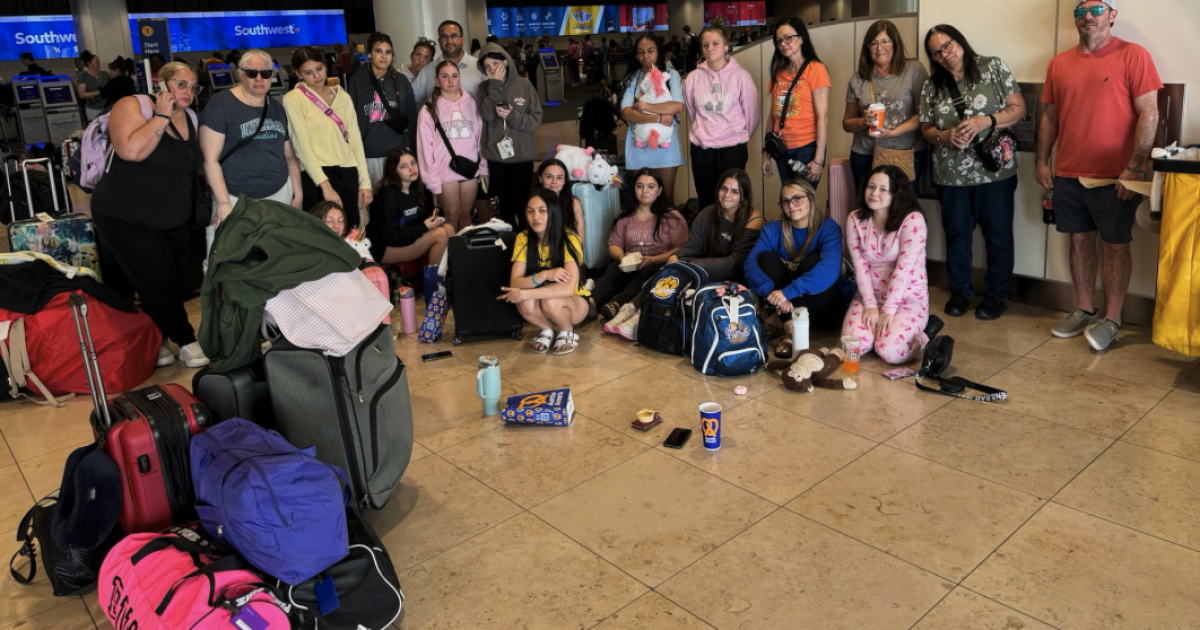 Lockport Cheer stranded in Orlando after East Coast weather forces cancellations