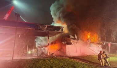 No injuries following Marathon gas station fire on West Orange Ave Sunday