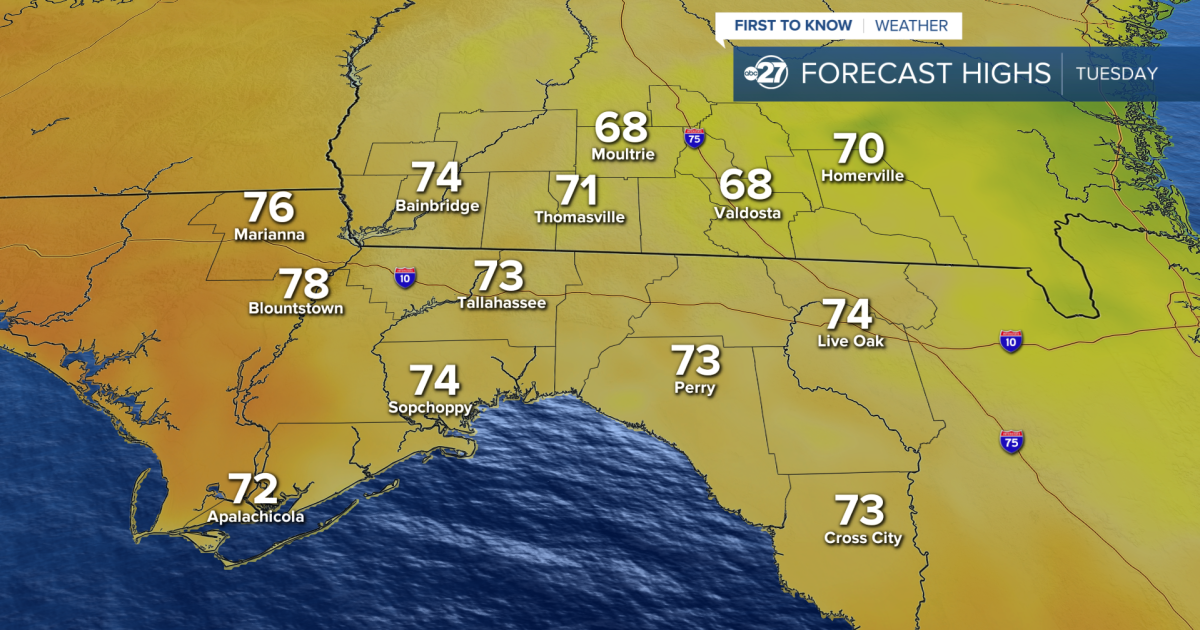 Sneaky overnight cold front brings brief cool down