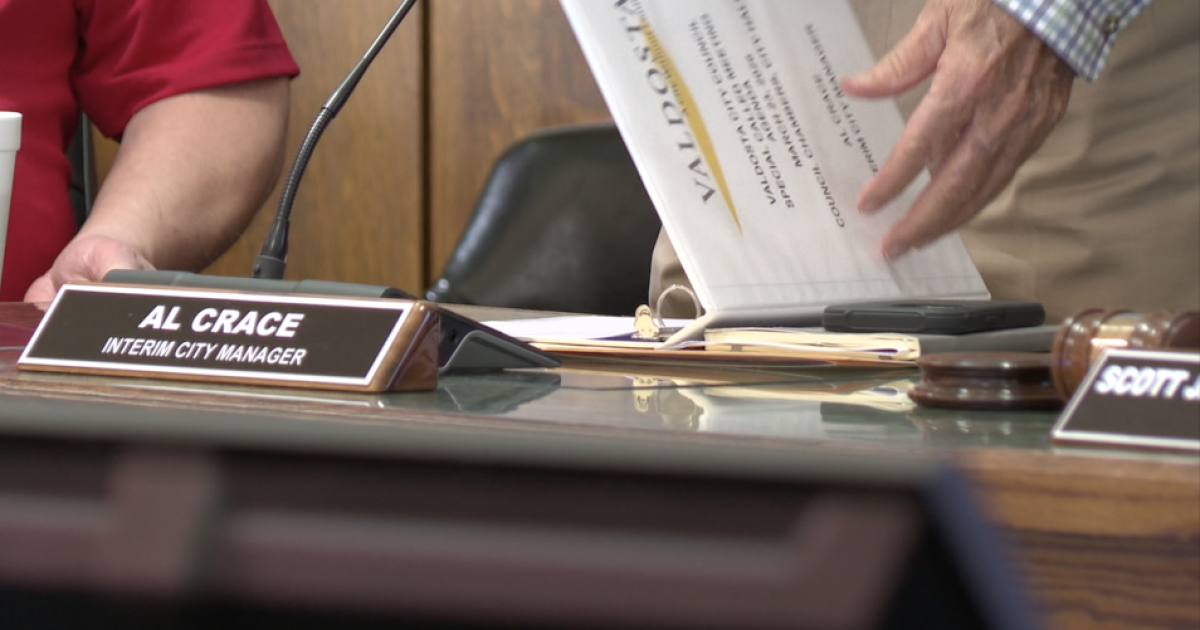 Valdosta city leaders move closer to selecting a new city manager