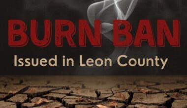 Leon County issues burn ban amid extreme drought