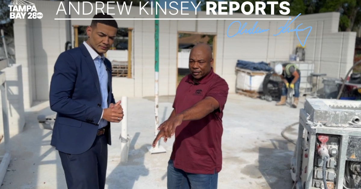 First 3D-printed affordable homes under construction in east Tampa