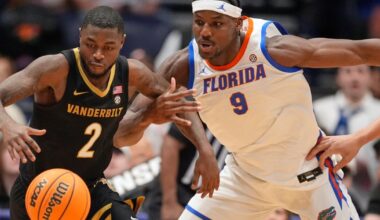 Gators headed to Tampa as South Region's No. 1