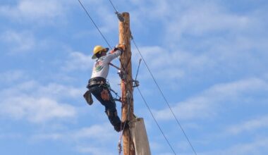 Municipal electric professionals vie for glory during the 25th Florida Lineman Competition