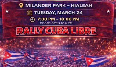 Hialeah to lead ‘Free Cuba Rally’ in support of Trump's demand for regime change in Cuba