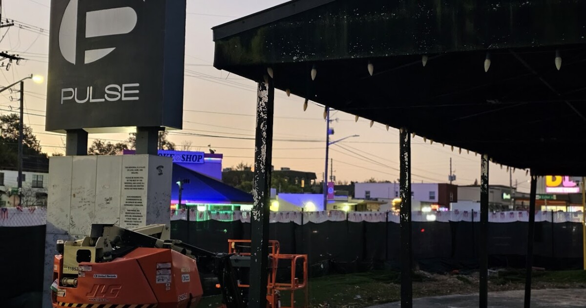 Orlando’s Pulse sign begins to come down