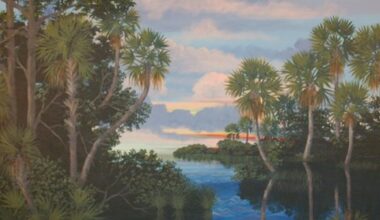 Paintings of Nostalgic Florida By Original Highwaymen Curtis Arnett and RL Lewis