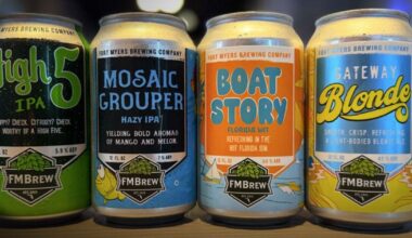 Getting to know their neighbors ended up winning awards for Fort Myers Brewing | WGCU News