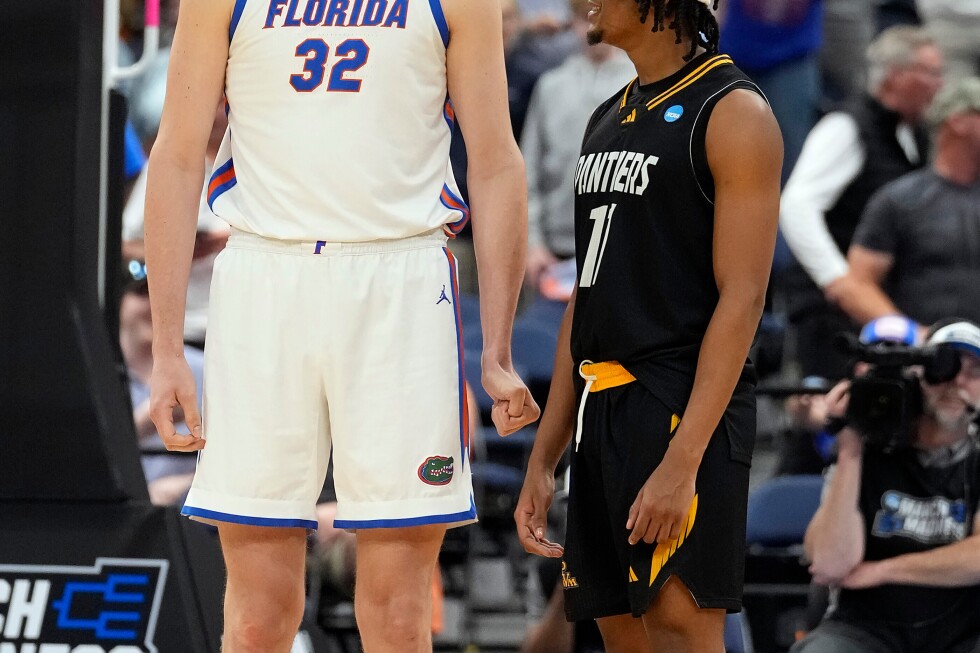 March Madness spotlight shines on Florida's 7-foot-9 center Olivier Rioux