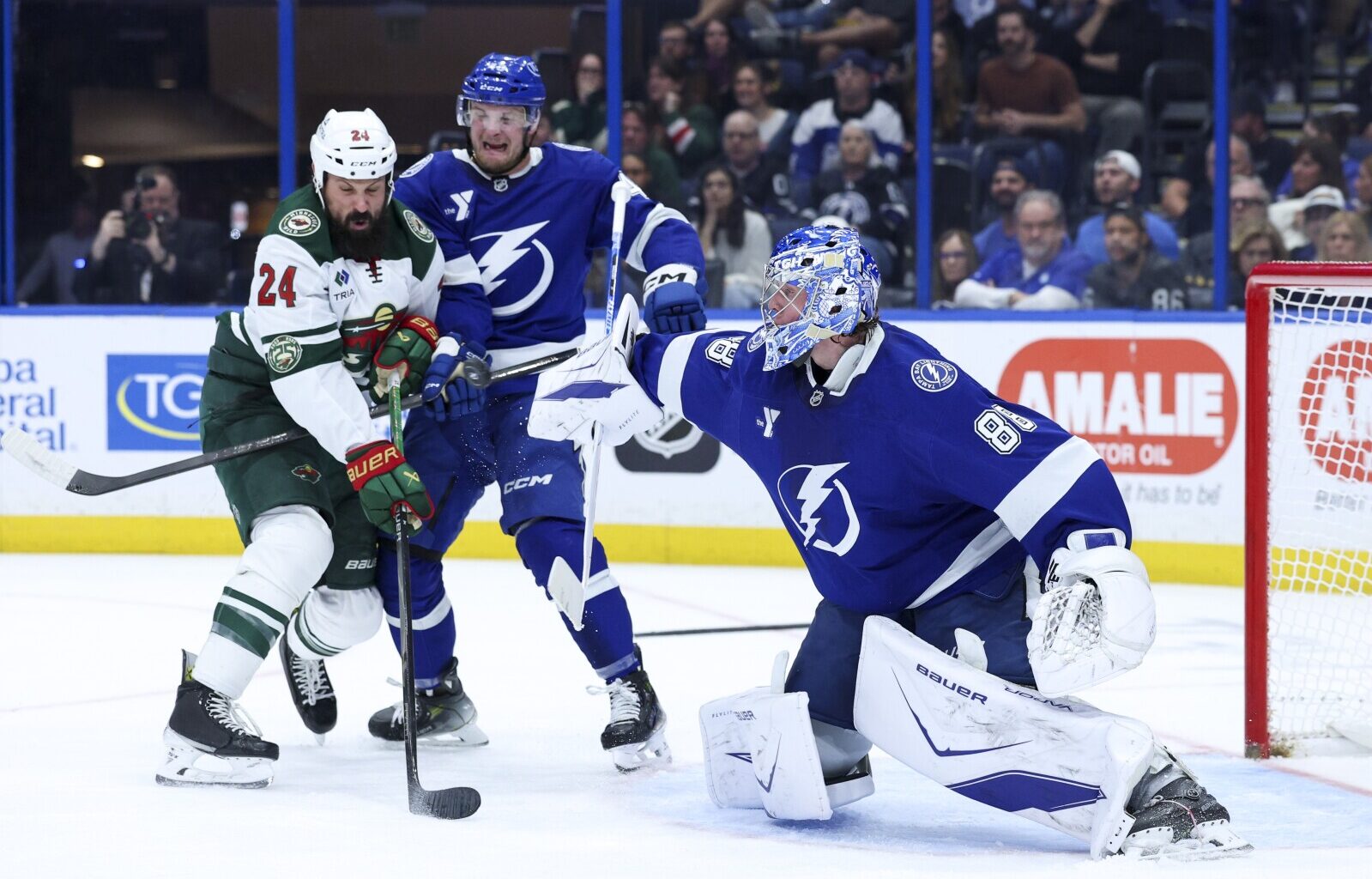 Lightning rally to down Wild on bad breaks for Minnesota - InForum