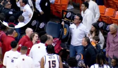 UTEP fan picks up chair, yells at Jacksonville State players: video