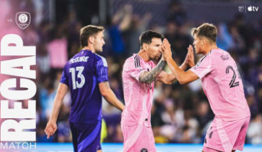 MATCH RECAP: Inter Miami CF Secures Thrilling 2-4 Win Comeback Win on the Road Over Orlando