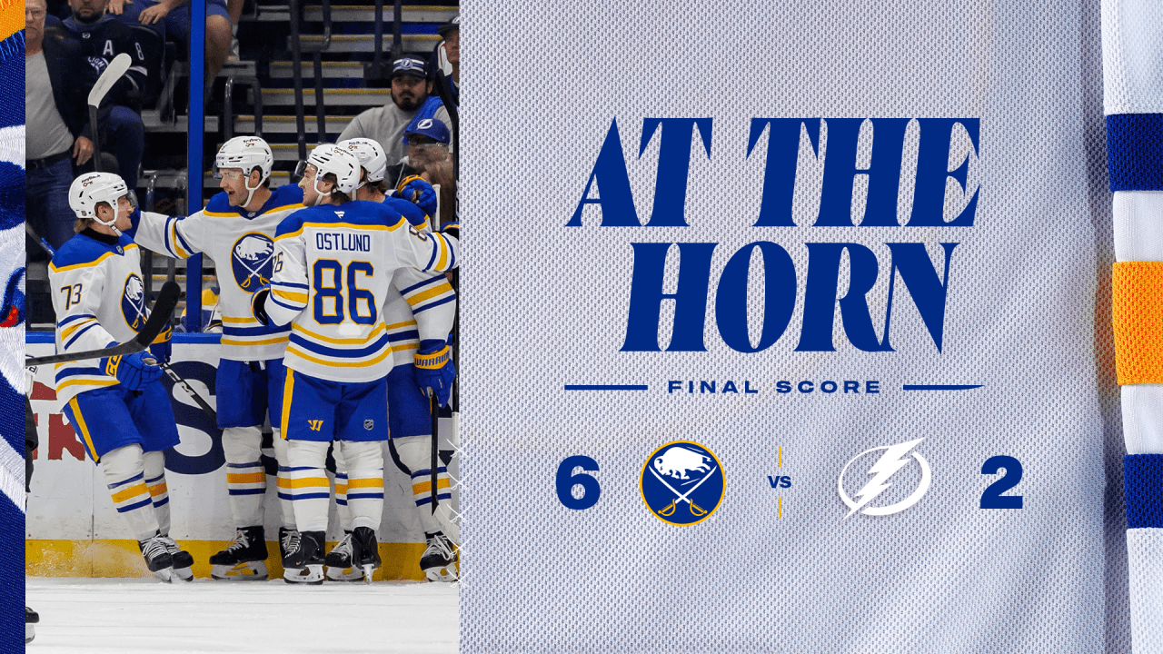 At the Horn | Sabres 6 - Lightning 2