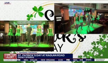 St. Patrick's Day celebrations at Ragland Road