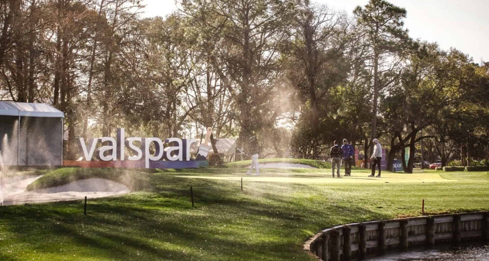 A golf course in Pinellas County